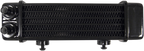 JAGG OIL COOLERS Universal Oil Cooler - 6-Row - Gloss Black — image 1