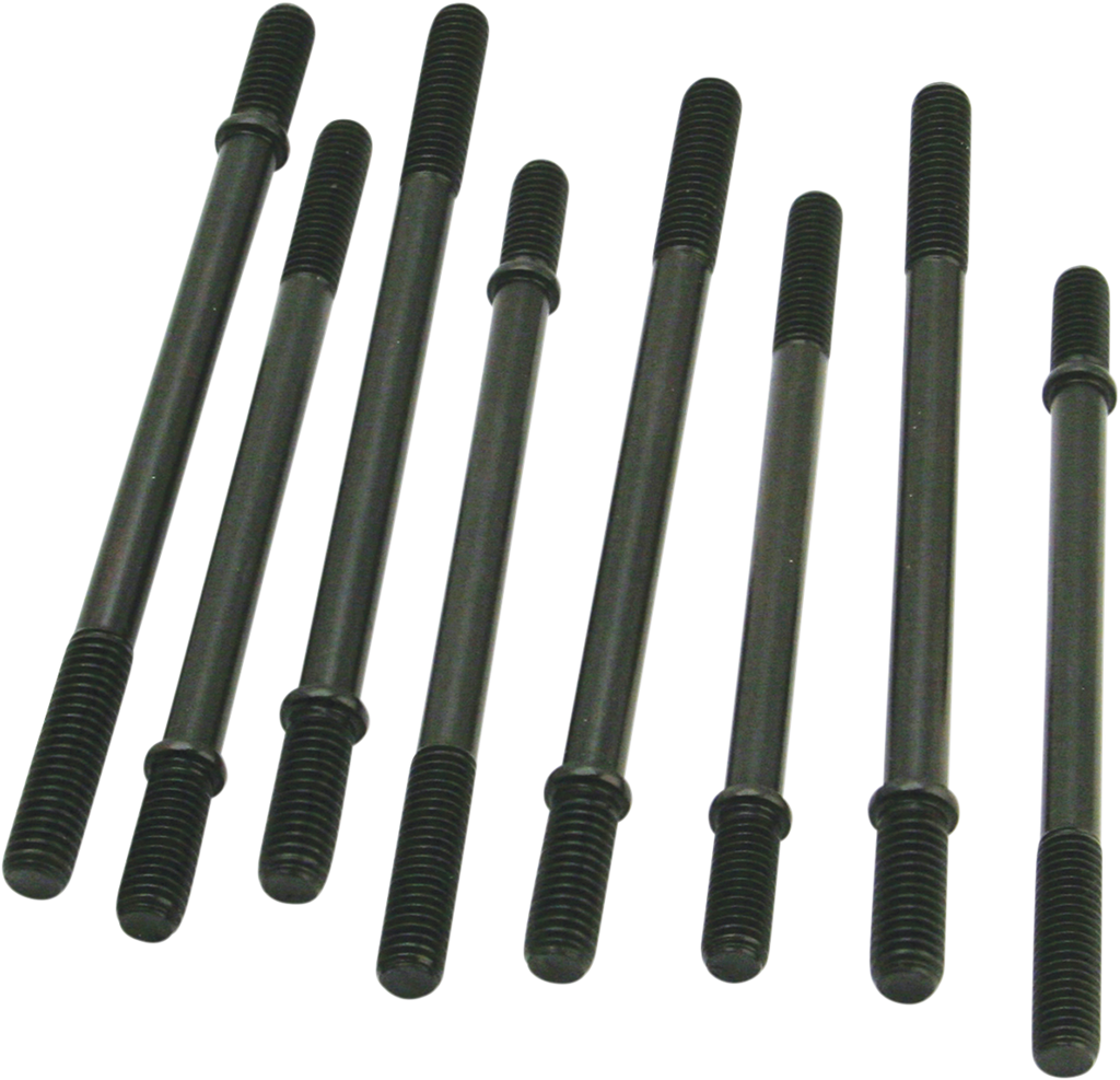 S&S CYCLE Cylinder Studs - 3/8-16 x 6.680" - 8 Pack - Evolution Big Twin 31-2321 — image 2