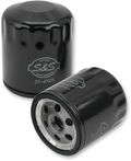 S&S CYCLE Oil Filter - Black — image 1