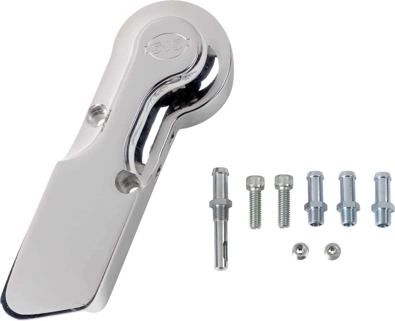 S&S CYCLE Oil Filter Mounting Bracket Kit - Polished 31-4105 — image 3