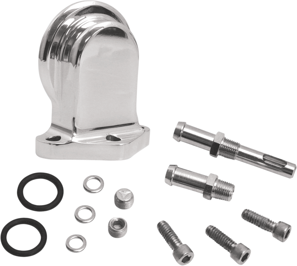 S&S CYCLE Oil Filter Mounting Bracket Kit - Polished 31-6510 — image 1