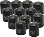 S&S CYCLE Oil Filters - Black - 12-Pack — image 1