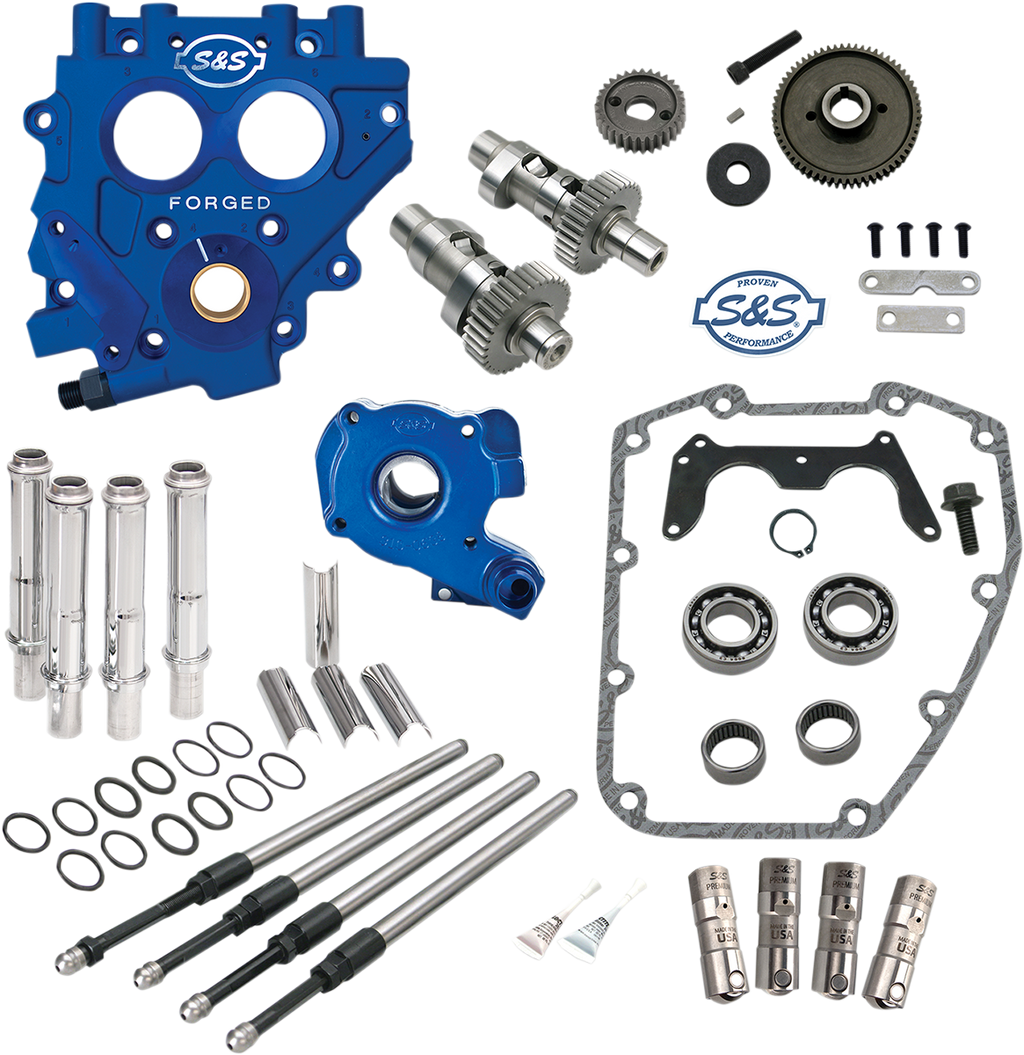 S&S CYCLE Cam Chest with Plate Kit - 585GE - Easy Start Cams - Twin Cam 310-0813 — image 1