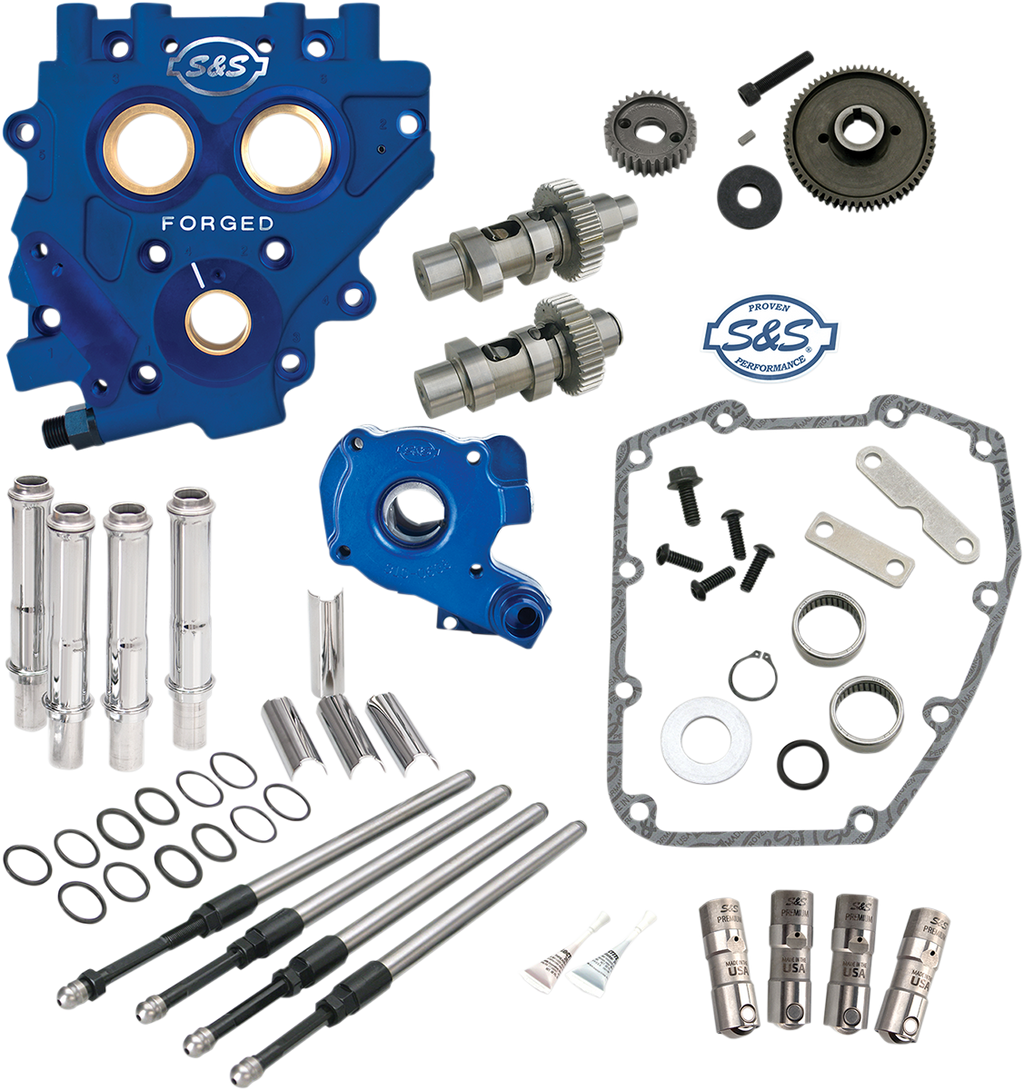 S&S CYCLE Cam Chest with Plate Kit - 585GE - Easy Start Cams - Twin Cam 310-0816 — image 1