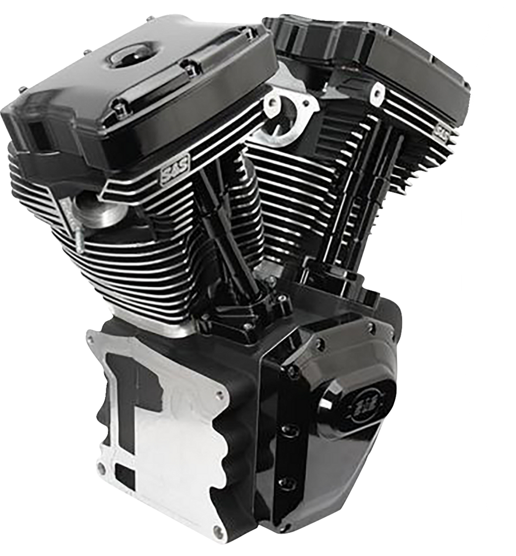 S&S CYCLE T143 Long Block Engine - Black Edition - Touring | Dyna 310-0833A — image 1