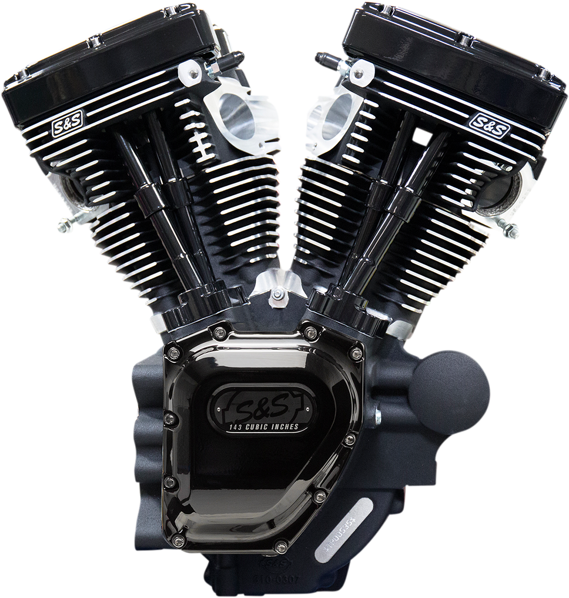 S&S CYCLE T143 Long Block Engine - Black Edition - Touring 310-0837A — image 1