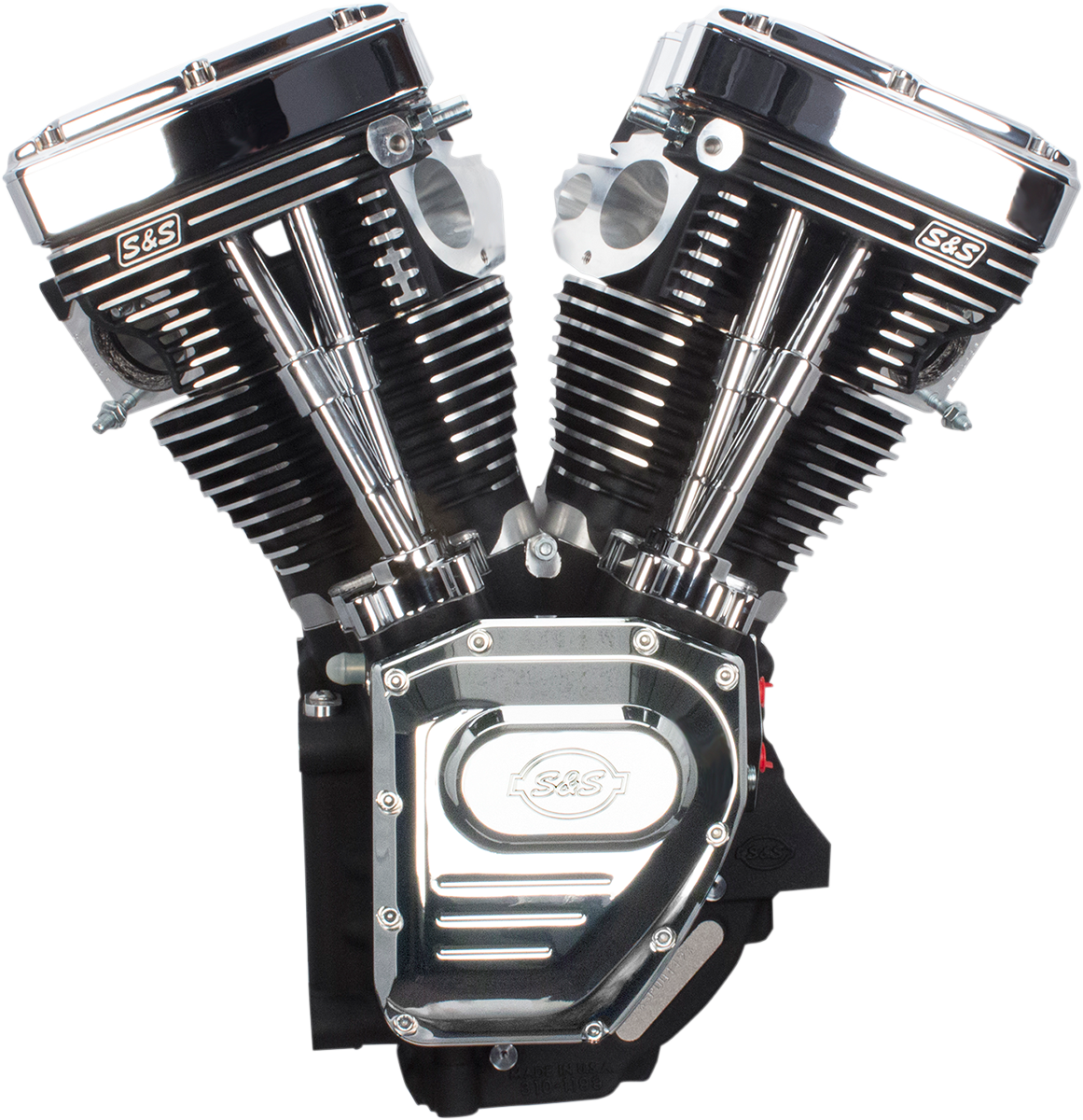 S&S CYCLE T143 Long Block Engine - Black Edition - Touring 310-0837A — image 2