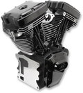 S&S CYCLE T124 Long Block Engine - Black - FXD | FXDWG 310-0900A — image 1