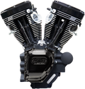 S&S CYCLE T143 Long Block Engine - Black Edition - Dyna 310-0901A — image 1