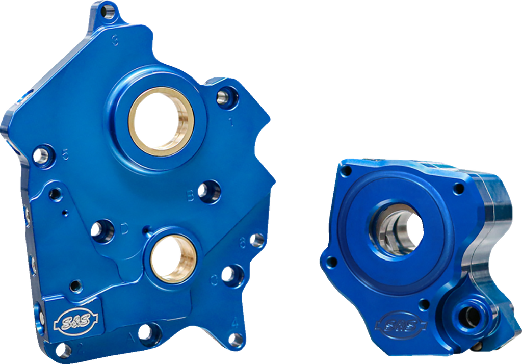 S&S CYCLE Cam Support Plate and Oil Pump - Water Cooled - VVT M8 310-0997C — image 1