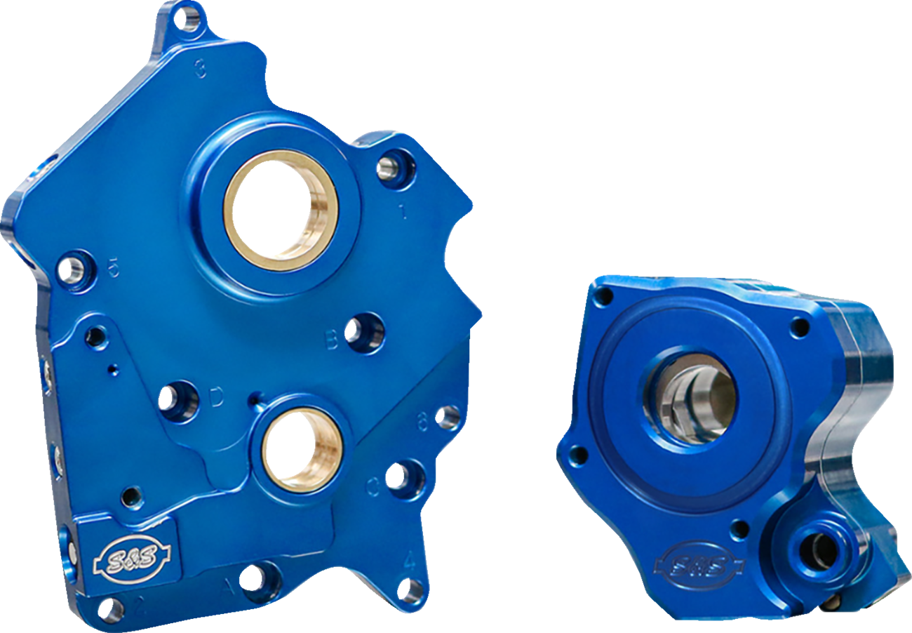 S&S CYCLE Cam Support Plate and Oil Pump - Oil Cooled - VVT M8 310-0998C — image 1