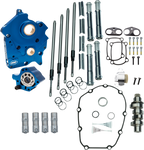 S&S CYCLE Cam Chest Kit - Water Cooled - Chain Drive - 475 Cam - Chrome Pushrod Tubes - M8 310-1000C — image 2