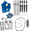 S&S CYCLE Cam Chest Kit - Oil Cooled - Chain Drive - 475 Cam - Black Pushrod Tubes - M8 310-1012C — image 1