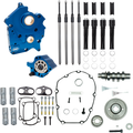 S&S CYCLE Cam Chest Kit - Oil Cooled - Gear Drive - 475 Cam - Black Pushrod Tubes - M8 310-1014B — image 1