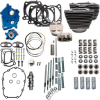 S&S CYCLE Power Pack - 4.375" Stroke - Water Cooled - Black w/Highlights - M8 310-1050C — image 1