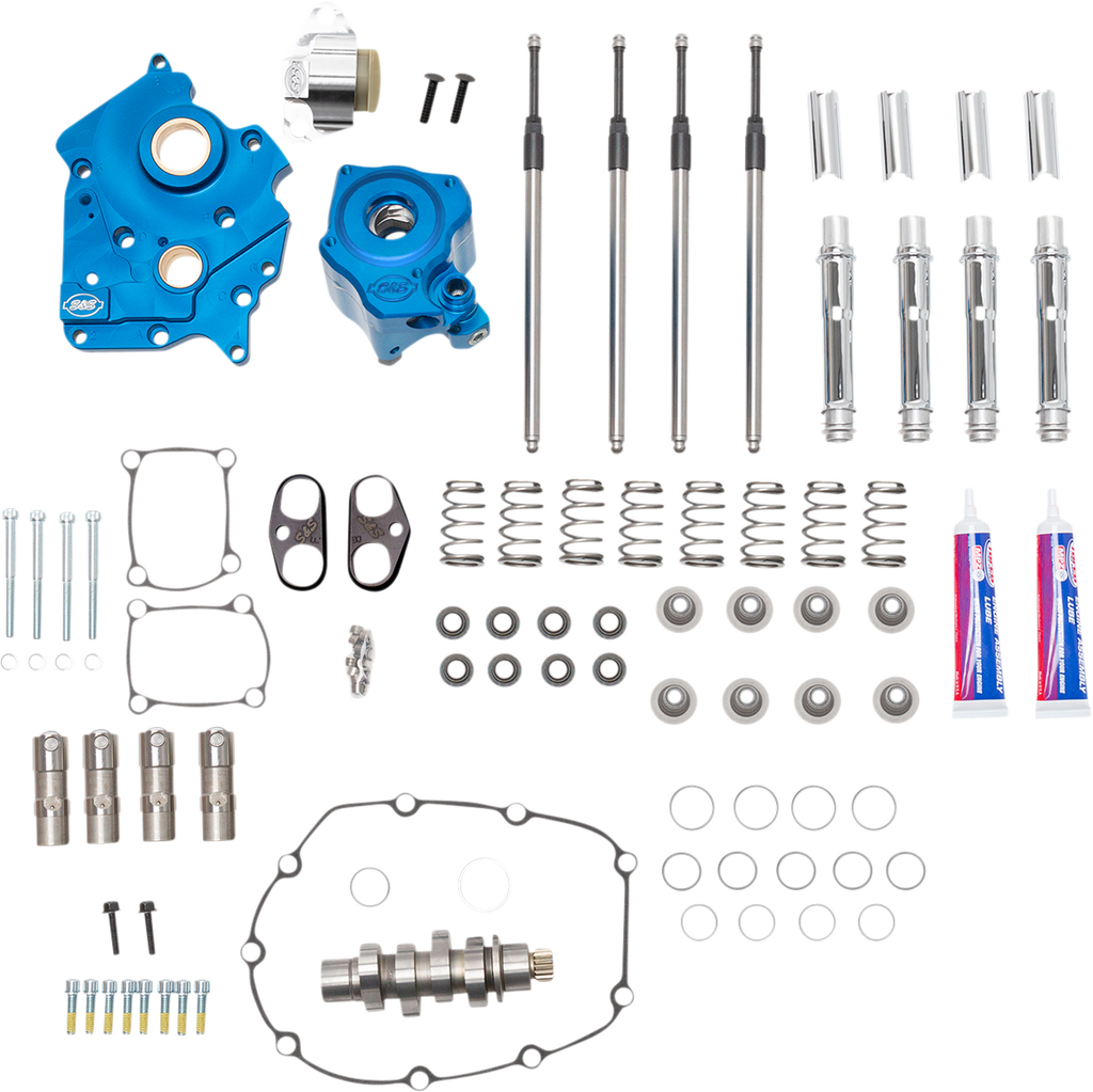 S&S CYCLE Cam Chest Kit with Plate - Chain Drive - Water Cooled - 540 Cam - Chrome Pushrods - M8 310-1116A — image 1