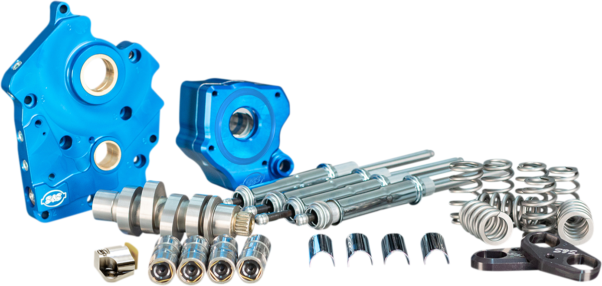 S&S CYCLE Cam Chest Kit with Plate - Chain Drive - Water Cooled - 540 Cam - Chrome Pushrods - M8 310-1116A — image 2