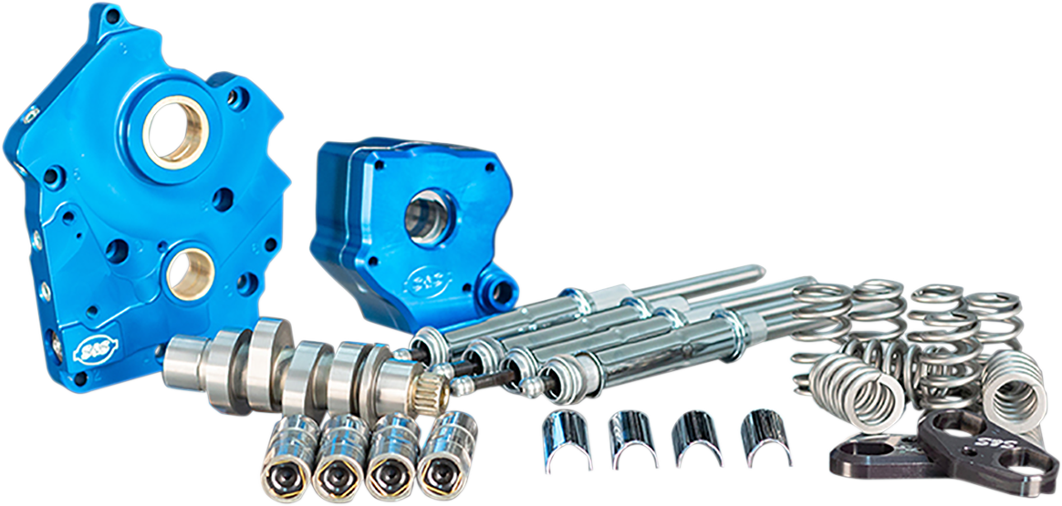 S&S CYCLE Cam Chest Kit with Plate - Chain Drive - Water Cooled - 540 Cam - Chrome Pushrods - M8 310-1116A — image 3