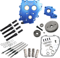 S&S CYCLE Cam Chest Kit without Cams - Gear Drive - Oil Cooled - Black Pushrods - Twin Cam 310-1268 — image 1