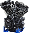 S&S CYCLE MK136 Black Edition Engine - Oil Cooled - 49 State - M8 Touring 310-1290 — image 1
