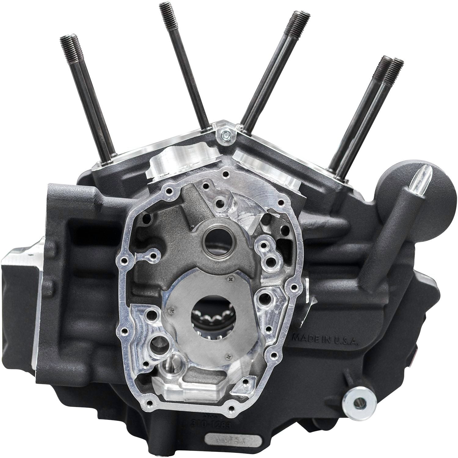 S&S CYCLE Crankcase - MK-Series "B" - Black - M8 Softail 310-1326 — image 5