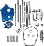 S&S CYCLE Cam Chest Kit - Oil Cooled - Chain Drive - 496 Cam - Chrome Pushrod Tubes - M8 310-1378A — image 1