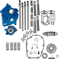 S&S CYCLE Cam Chest Kit - 496 Gear Drive Cam - Oil Cooled - Chrome Pushtubes - M8 310-1382 — image 1