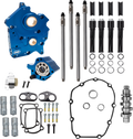 S&S CYCLE Cam Chest Kit - Water Cooled - Chain Drive - 496 Cam - Black Pushrod Tubes - M8 310-1385A — image 1
