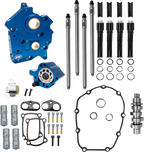 S&S CYCLE Cam Chest Kit - Water Cooled - Chain Drive - 496 Cam - Black Pushrod Tubes - M8 310-1385A — image 1