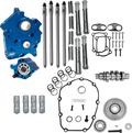 S&S CYCLE Cam Chest Kit - 496 Gear Drive Cam - Water Cooled - Chrome Pushtubes - M8 310-1386 — image 1