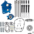 S&S CYCLE Cam Chest Kit - Water Cooled - Gear Drive - 496 Cam - Black Pushrod Tubes - M8 310-1387A — image 1