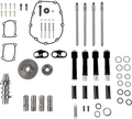 S&S CYCLE Camshaft Kit - 496 Gear Drive - Black Pushrod Tubes - M8 310-1412 — image 1
