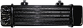 JAGG OIL COOLERS Universal Oil Cooler - 6-Row - Gloss Black — image 1