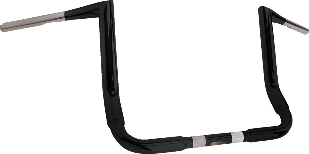 KHROME WERKS Buck-50 Handlebar - FLH - 12" - Black 310712 — image 1