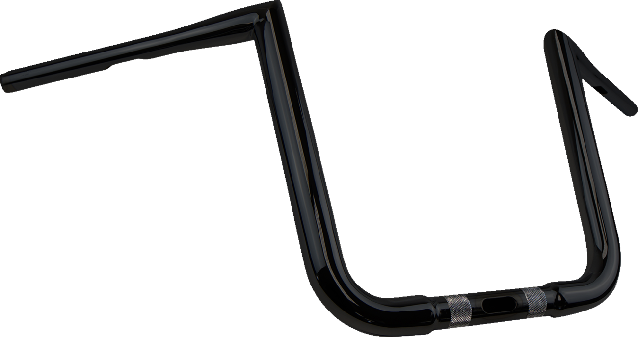 KHROME WERKS Buck-50 Handlebar - FLT/HRXS - 12" - Black 310722 — image 1