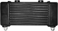 JAGG OIL COOLERS Universal Oil Cooler - 10-Row - Gloss Black — image 1