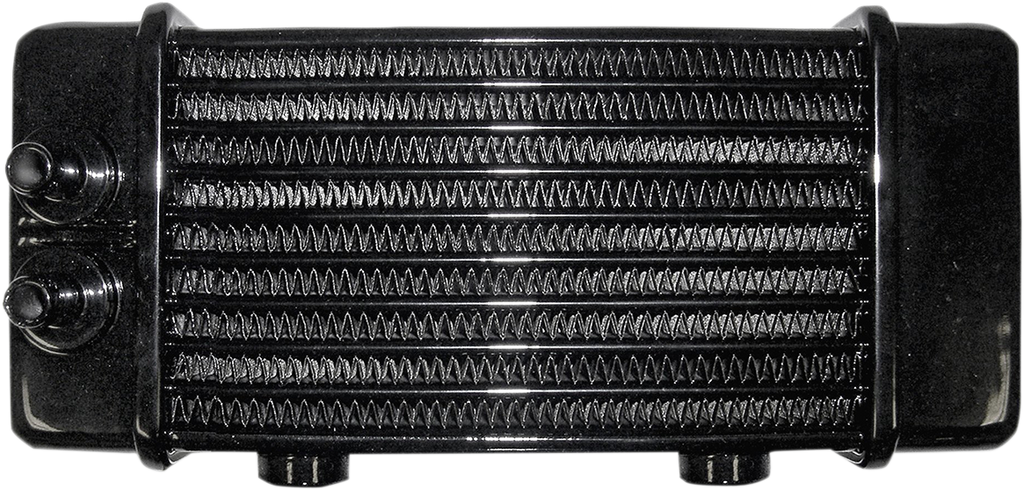 JAGG OIL COOLERS Universal Oil Cooler - 10-Row - Gloss Black — image 2
