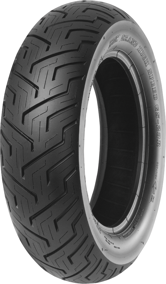 IRC Tire - GS-23 - Rear - 170/80-15 - Wide Whitewall - 77H 316359 — image 2