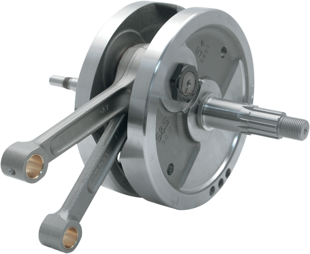 S&S CYCLE Flywheel Assembly - 4-250" Stroke - Carbureted Models - Evolution Big Twin '84-'98 32-2239 — image 1