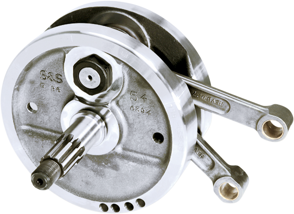 S&S CYCLE Flywheel Assembly - 4-250" Stroke - Carbureted Models - Evolution Big Twin '84-'98 32-2239 — image 2