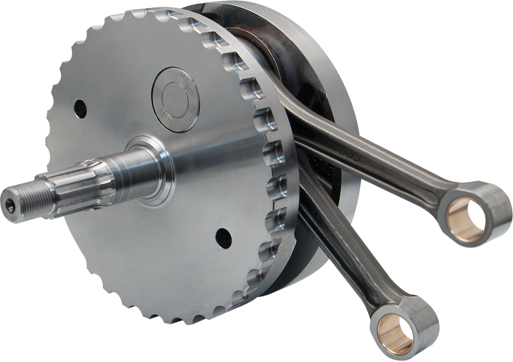 S&S CYCLE Flywheel Assembly - 4-3/8" - w/o Sprocket Bearing Race - Twin Cam "A" '99-'06 320-0361 — image 1