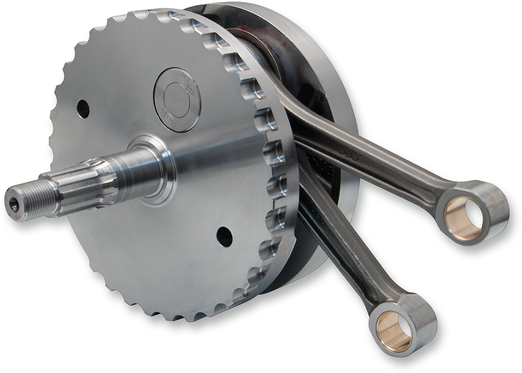 S&S CYCLE Flywheel Assembly - 4-5/8" - w/o Sprocket Bearing Race - Twin Cam "B" w/124" S&S Motor '00 -'06 320-0469 — image 1