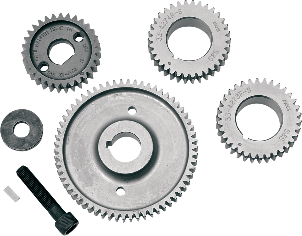 S&S CYCLE 4-Gear Cam Gear Drive Kit - '99-'06 Twin Cam (Except '06 Dyna) 33-4275 — image 3