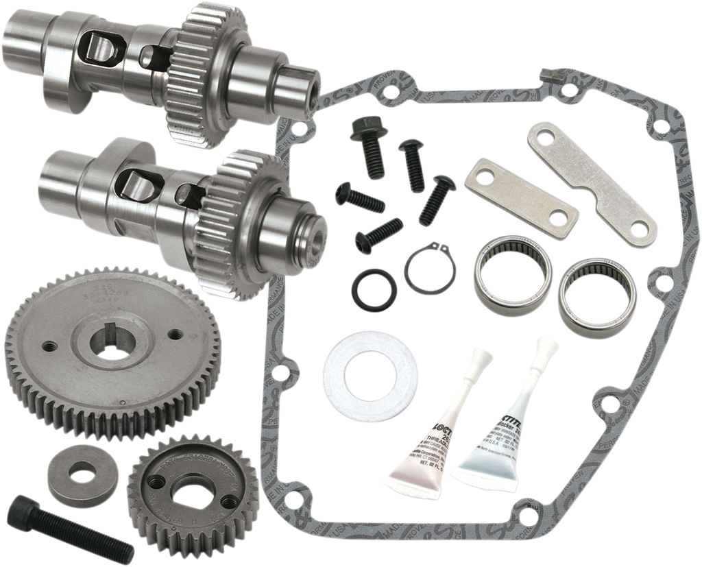 S&S CYCLE Camshaft - Easy Start - 557 Gear Drive - Twin Cam '07-'17 | Dyna '06 330-0057 — image 1