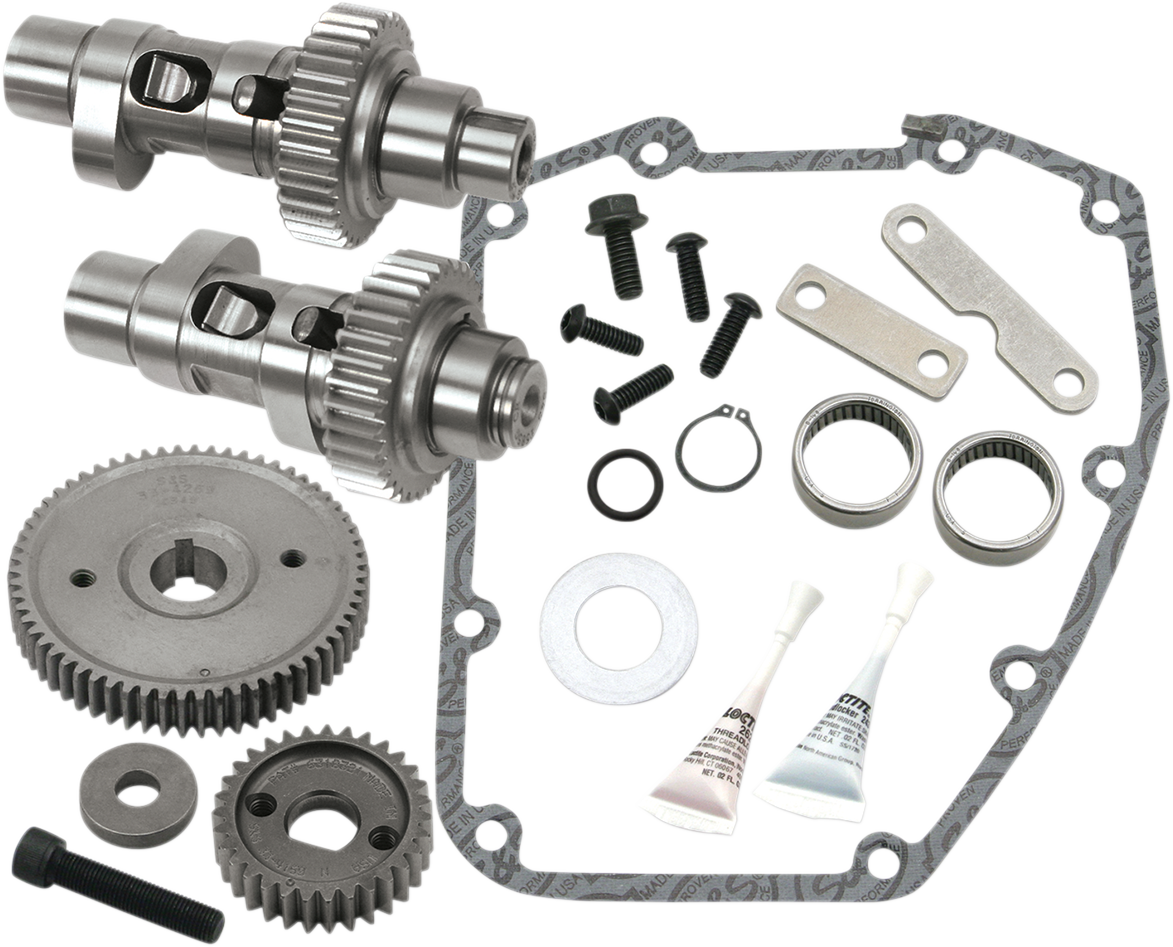 S&S CYCLE Camshaft - Easy Start - 557 Gear Drive - Twin Cam '07-'17 | Dyna '06 330-0057 — image 1