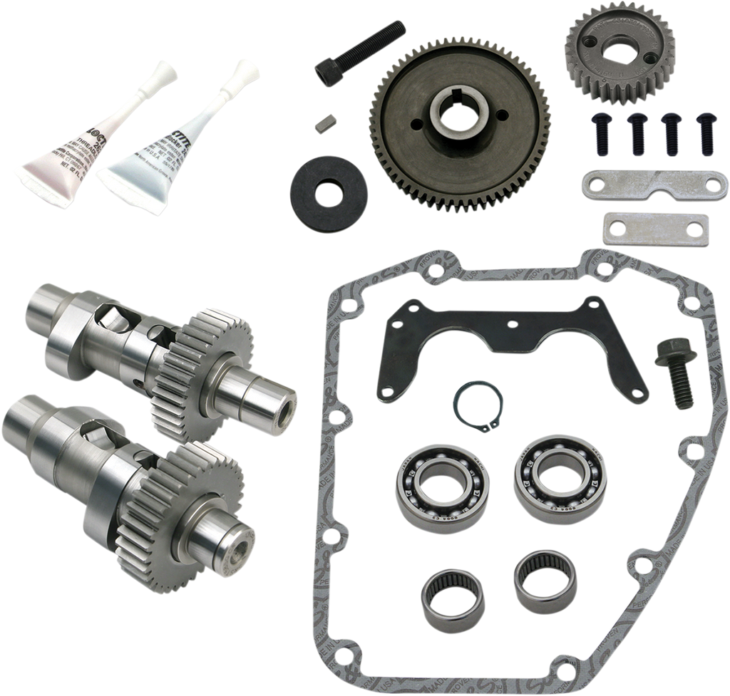 S&S CYCLE Camshaft - Easy Start - 635 H.O. Gear Drive - Twin Cam '99-'06 (except '06 Dyna) 330-0438 — image 1