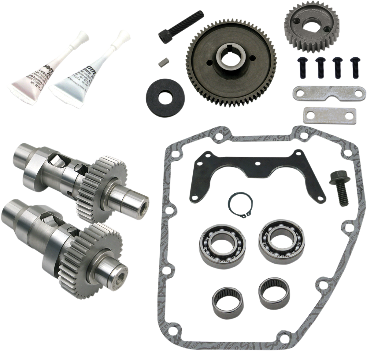 S&S CYCLE Camshaft - Easy Start - 635 H.O. Gear Drive - Twin Cam '99-'06 (except '06 Dyna) 330-0438 — image 1