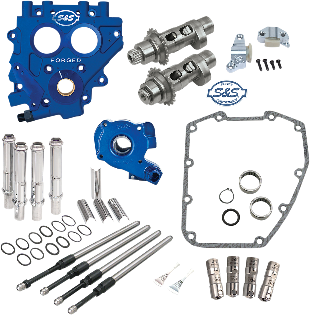 S&S CYCLE Cam Chest with Plate Kit - 551CE - Easy Start Cams - Twin Cam 330-0544 — image 1