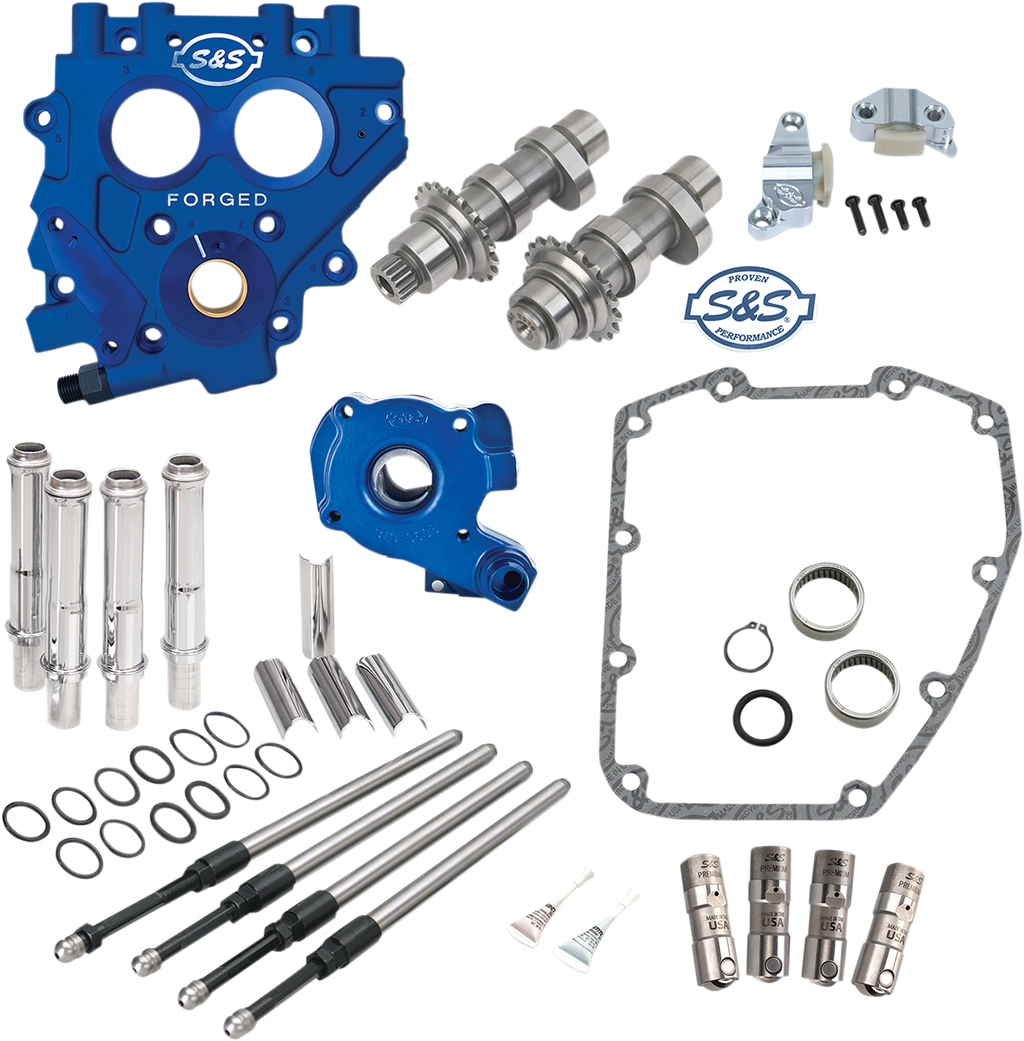 S&S CYCLE Cam Chest with Plate Kit - 585C - Standard Cams - Twin Cam 330-0553 — image 1
