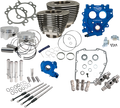 S&S CYCLE 100" Power Package - 585CE - Chain Drive - Wrinkle Black - Twin Cam 88 330-0664 — image 1